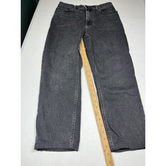 Everlane Gray Wash The Cheeky Stretch Casual High Waisted Jean Size 28 Crop - Picture 6 of 7